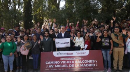 Arranca Pepe Chedraui rehabilitación vial de Camino Viejo a Balcones