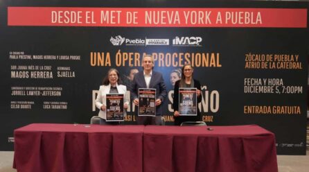 Desde el MET de Nueva York llega a Puebla capital la ópera “Primero Sueño”
