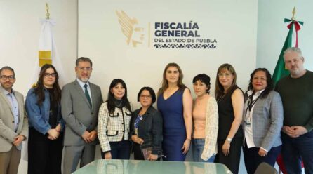 Fiscalía de Puebla sostiene diálogo con organizaciones internacionales defensoras de la libertad de prensa y expresión